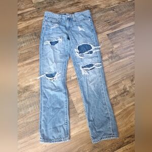 Aeropostale Boyfriend Distressed Jeans Size 0R